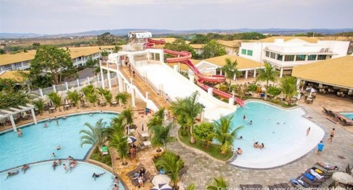 Lacqua diRoma flat com Park aquático aberto 24 horas ! Caldas Novas Exterior foto